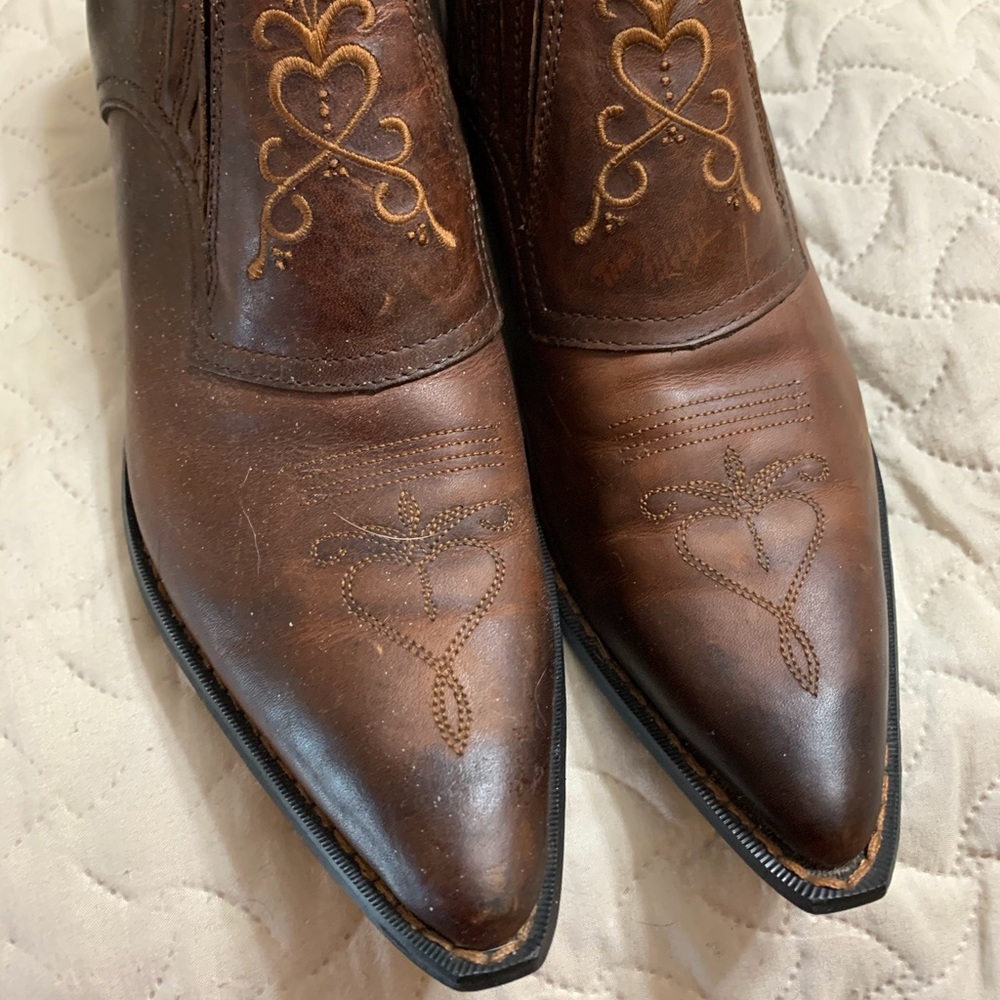 Durango ankle boots.